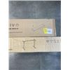 Image 3 : VIVO BLACK ELECTRIC DUAL MOTOR DESK FRAME AND BLACK EXTRA LONG UNDER DESK DRAWER