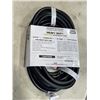 Image 2 : AS NEW BLACK 25FT LIFE SUPPLY HEAVY DUTY INDOOR OUTDOOR 3 WIRE GROUNDED LIGHTED EXTENSION, 10AWG