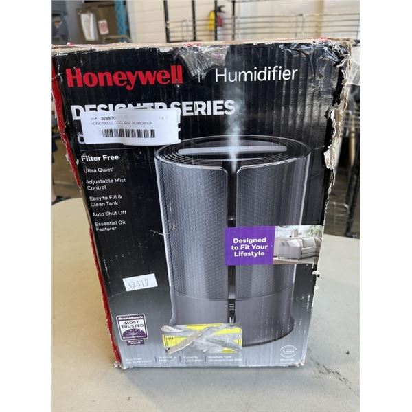 HONEYWELL COOL MIST HUMIDIFIER