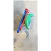 Image 3 : TRAY OF PADDLES AND BALLS FOR BEACH BALL AND  7 PACKAGES OF LIBERTINE KIDS TOYS