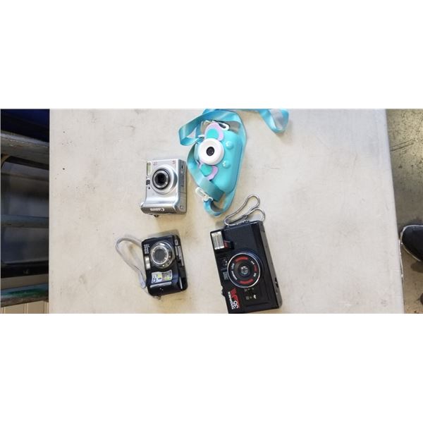 4 DIGITAL CAMERAS