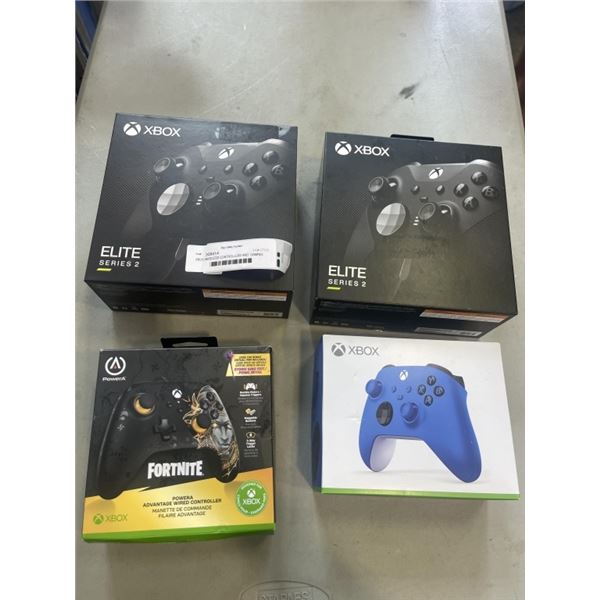 XBOX WIRELESS CONTROLLERS AND GAMING CONTROLLERS STORE RETURNS UNTESTED