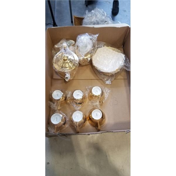 ANTIQUE 15 PIECE HEMBROS CHINA SET.