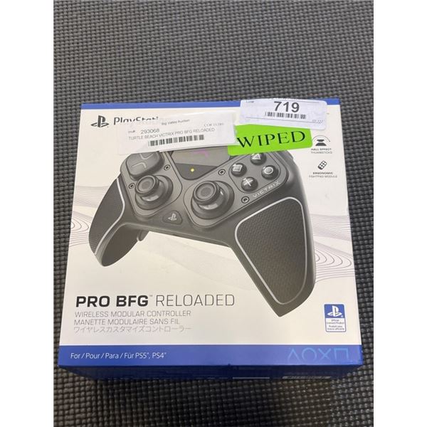 TURTLE BEACH VICTRIX PRO BFG RELOADED WIRELESS MODULAR CONTROLLER FOR PS5/ PS4/ PC - TESTED WORKING,