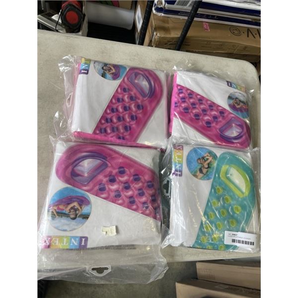4 INTEX INFLATEABLE LOUNGES