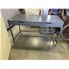 Image 1 : GREY 2 DRAWER DESKWITH CABLE CONCEAL DOOR