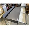 Image 3 : GREY 2 DRAWER DESKWITH CABLE CONCEAL DOOR