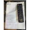 Image 4 : 42" LG TV WITH REMOTE CONTROL AND OWNERS MANUAL