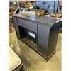 Image 5 : ELECTRIC FIREPLACE MEDIA CABINET