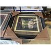 Image 3 : 3 FRAMED ARTWORKS WITH MATCHING FRAMES
