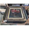 Image 5 : 3 FRAMED ARTWORKS WITH MATCHING FRAMES