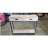 Image 1 : 2 DRAWER HALL TABLE