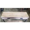 Image 4 : 2 DRAWER HALL TABLE