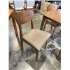 Image 4 : MCM DINING TABLE WITH 3 CHAIRS