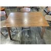 Image 6 : MCM DINING TABLE WITH 3 CHAIRS