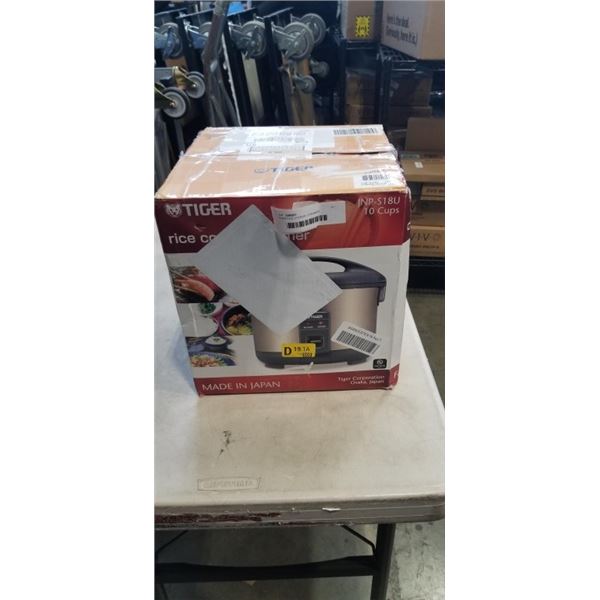 TIGER RICE COOKER / STEAMER
