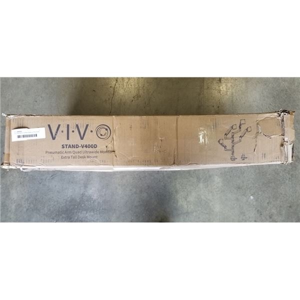 VIVO PNEUMATIC ARM QUAD ULTRA WIDE EXTRA TALL DESK MOUNT