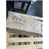 Image 1 : VIVO PNEUMATIC ARM TRIPLE ULTRAWIDE MONITOR EXTRA TALL DESK MOUNT
