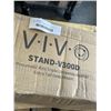 Image 2 : VIVO PNEUMATIC ARM TRIPLE ULTRAWIDE MONITOR EXTRA TALL DESK MOUNT