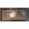 Image 1 : VIVO BLACK ELECTRIC FLIP DOWN CEILING TV MOUNT