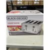 Image 2 : BLACK AND DECKER 4 SLICE TOASTER - TESTED WORKING