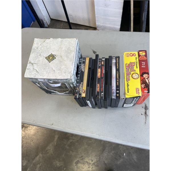 LORD OF THE RINGS COLLECTORS DVD GIFT SET AND OTHER VARIOUS DVDS