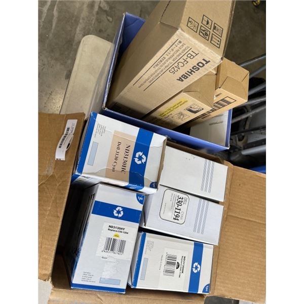 2 BOXES OF TONER CARTRIDGES