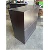 Image 4 : BLACK 2 DOOR AND 1 DRAWER CUPBOARD