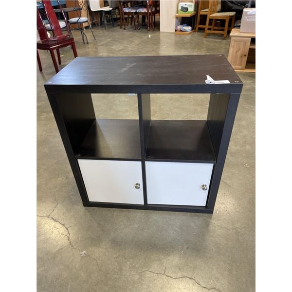 IKEA CUBICLE DISPOLAY SHELF WITH 2 DOORS