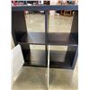 Image 2 : IKEA CUBICLE DISPOLAY SHELF WITH 2 DOORS