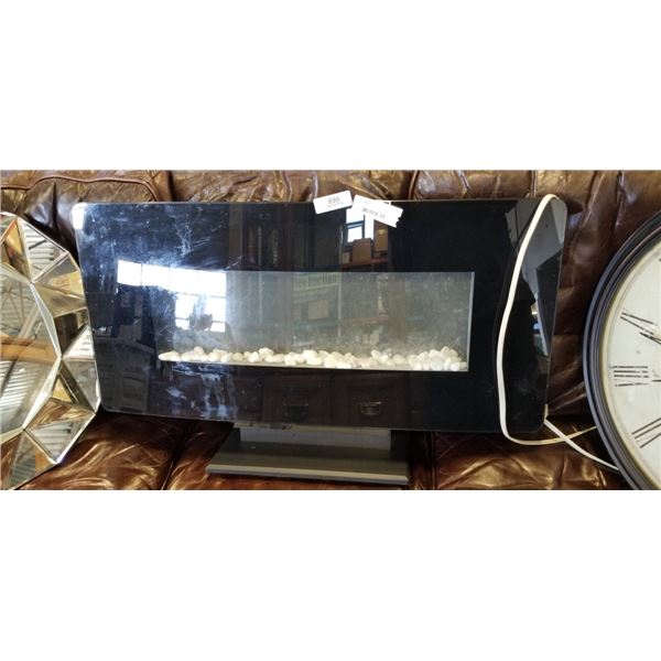 GREENWAY 12V FIREPLACE MODEL MHC35BL. WORKING WITH REMOTE