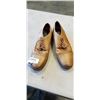 Image 2 : MENS 10.5 ROCKPORT BROWN LEATHER DRESS SHOE