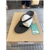Image 1 : NEW OLUKAI HO'OPIO SIZE 11 WOMENS SANDLES - ONYX