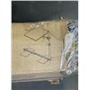 Image 3 : VIVO BLACK 20 X 15 SWIVEL COUCH DESK