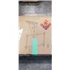 Image 2 : VIVO WHITE ELECTRIC FLIP DOWN CEILING TV MOUNT
