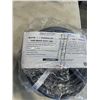 Image 2 : AS NEW BLACK 100FT LIFE SUPPLY HEAVY DUTY INDOOR OUTDOOR 3 WIRE GROUNDED LIGHTED EXTENSION, 10AWG