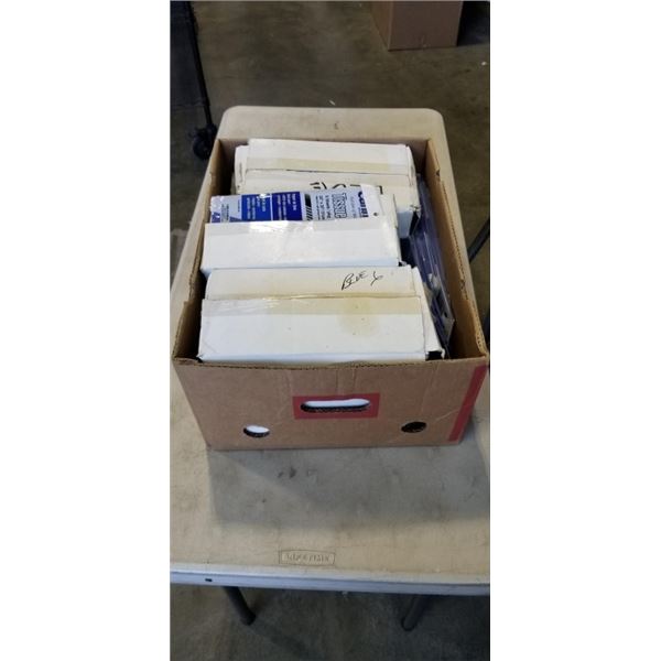 BOX FULL OF CANMAIL TISSUE PAPER. VARIETY OF COLORS