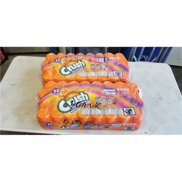 2 PARTIAL CASES CRUSH RAINBOW PACK