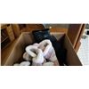 Image 1 : LARGE BOX OF LADIES BOOTS AND SLIPPERS
