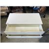 Image 3 : WHITE IKEA 2 DRAWER STORAGE CABINET