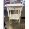Image 1 : IKEA WHITE NIGHT STAND