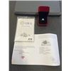 Image 1 : 3.00 CT GRA CERTIFIED ROUND BRILLIANT CUT MOISSANITE STONE VVS D COLOR WITH 12 ROUND BRILLIANT CUT C