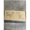 Image 1 : VIVO WHITE ELECTRIC FLIP DOWN CEILING TV MOUNT