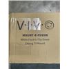 Image 2 : VIVO WHITE ELECTRIC FLIP DOWN CEILING TV MOUNT