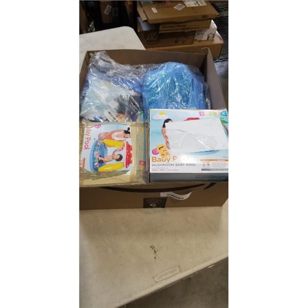 ASSORTED INTEX KIDS POOLS