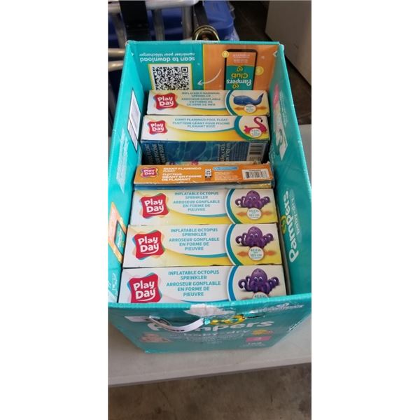 BOX OF INFLATEABLES
