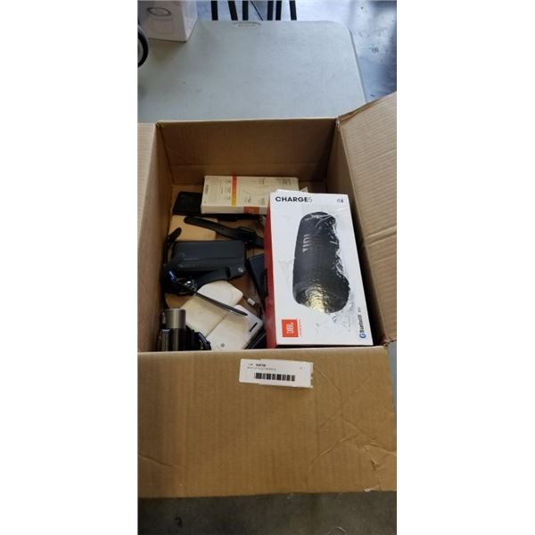 BOX OF ELECTRONICS