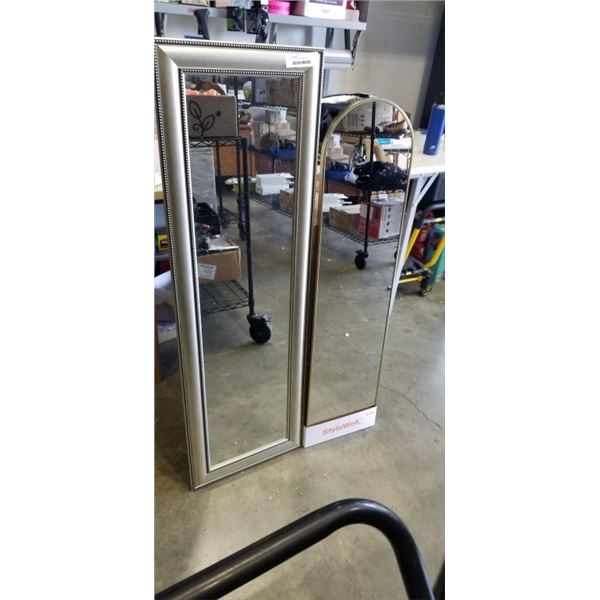 2 FULL LENGTH MIRRORS - 1 NEW