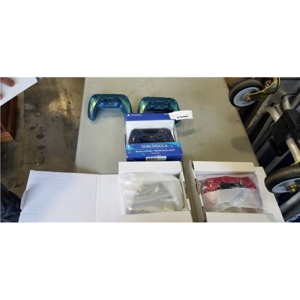 5 PS5 AND PS4 CONTROLLERS DEFECTIVE STORE RETURNS MOSTLY STICK DRIFT