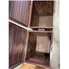 Image 2 : 2 BAMBOO LOOK WOOD STORAGE BASKETS / LAUNDRY HAMPERS
